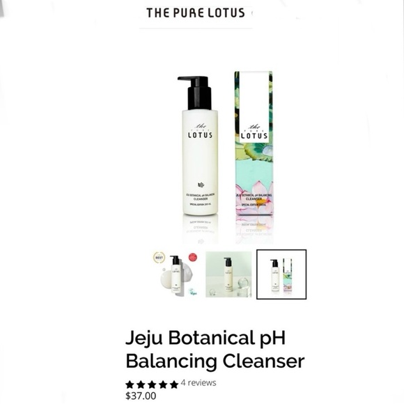 $37 Lotus Cleanser NIB
Deep Cleansing of Waste & Fine Dust
Makeup, moisturizing - Picture 4 of 9